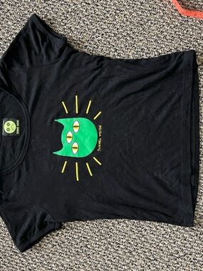 Tunnel Vision Three-Eyed Cat Baby Tee